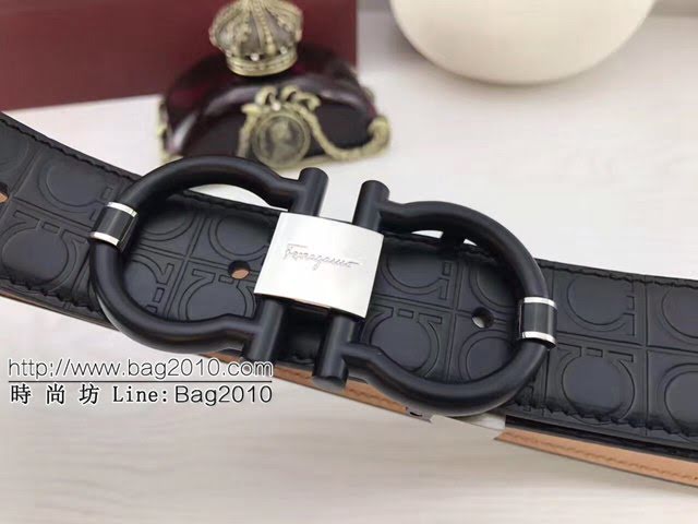 菲拉格慕男士皮帶 Ferragamo雙面牛皮爆款腰帶  jjp2227